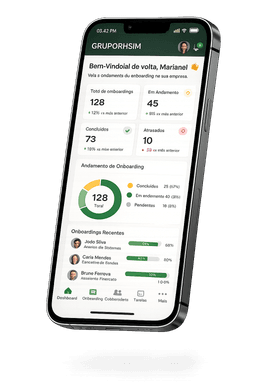 Sistema de onboarding — mobile